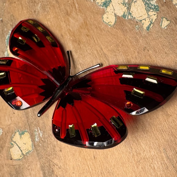 SWAROVSKI PARADISE BUTTERFLY CRYSTAL FIGURINES ADENA LIGHT SIAM - Picture 5 of 9